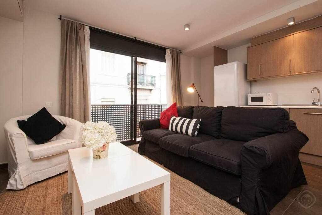 Port VII Apt Centrico Acogedor W Balcon 23 Barselona Dış mekan fotoğraf